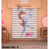 Winx Club Zebra Perdesi
